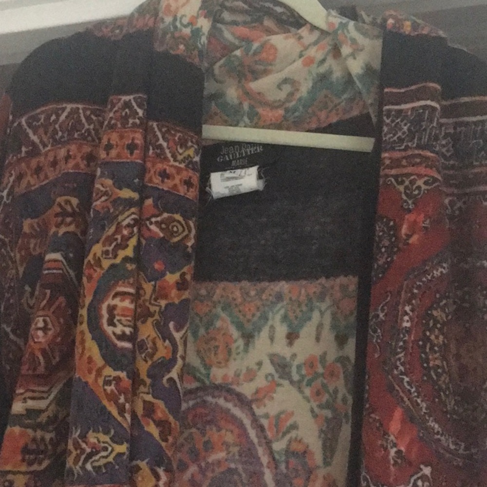 Jean Paul Gaultier wool cape - Picture 3 of 7